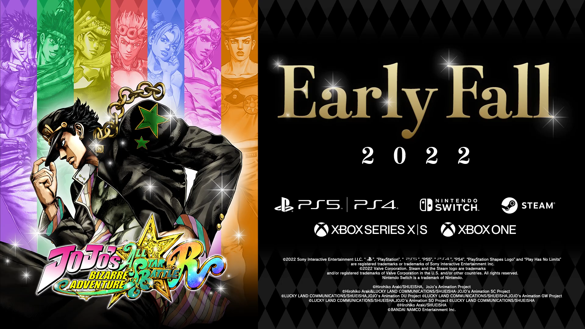 JoJo's Bizarre Adventure: All Star Battle R Releases in Early Fall 2022